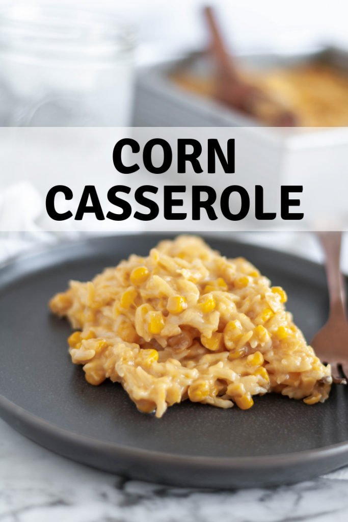 Corn Casserole is a family favorite that graces every holiday table. A super simple ingredient list and even easier preparation. 