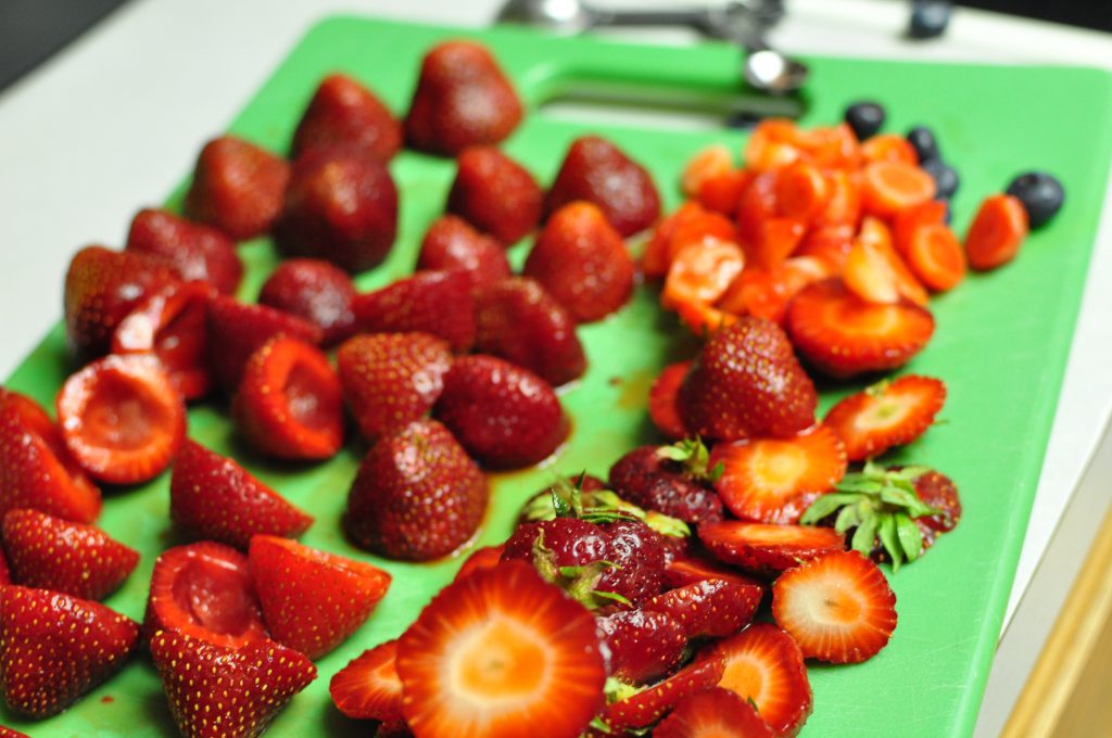 Cheesecake Filled Strawberries