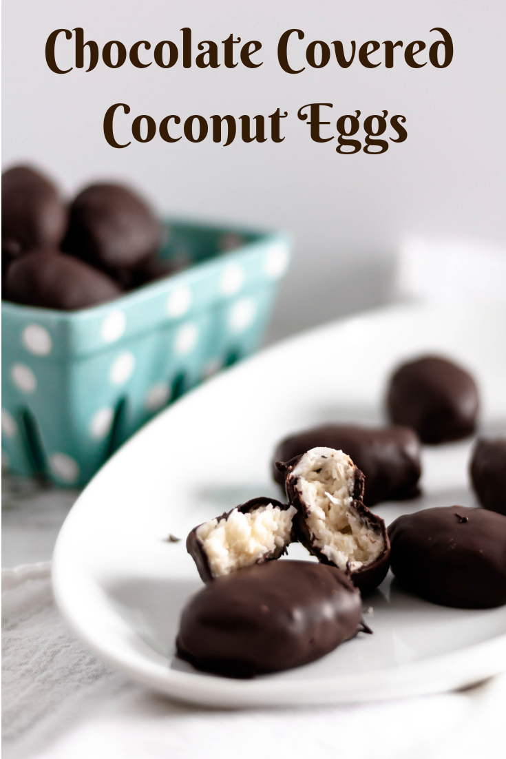 These Chocolate Coconut Eggs are the ultimate homemade Easter candy. Wrap them up in pretty cellophane and leave them in Easter baskets or serve them as dessert after Easter dinner.