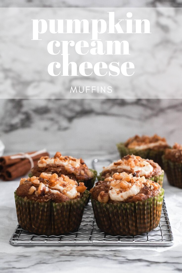 Pumpkin Cream Cheese Muffins