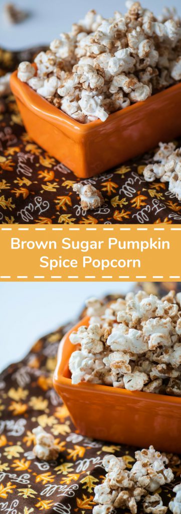 Brown Sugar Pumpkin Spice Popcorn