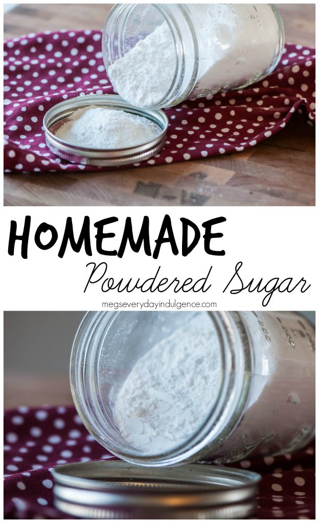 Homemade Powdered Sugar Homemade Powdered Sugar