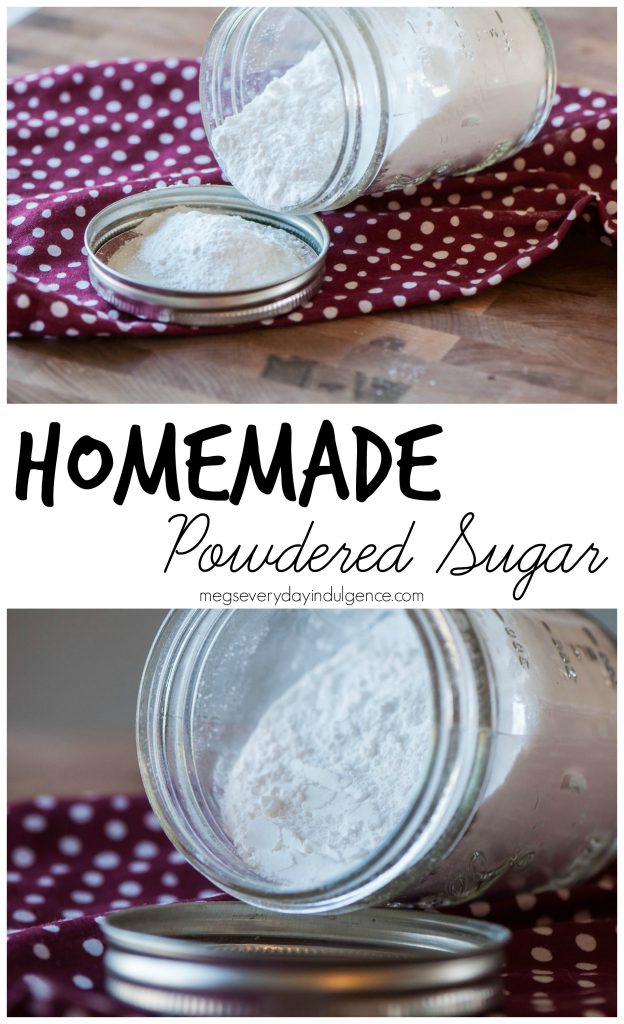 Homemade Powdered Sugar