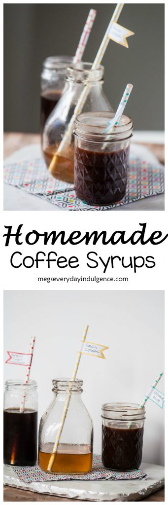 Homemade Coffee Syrups
