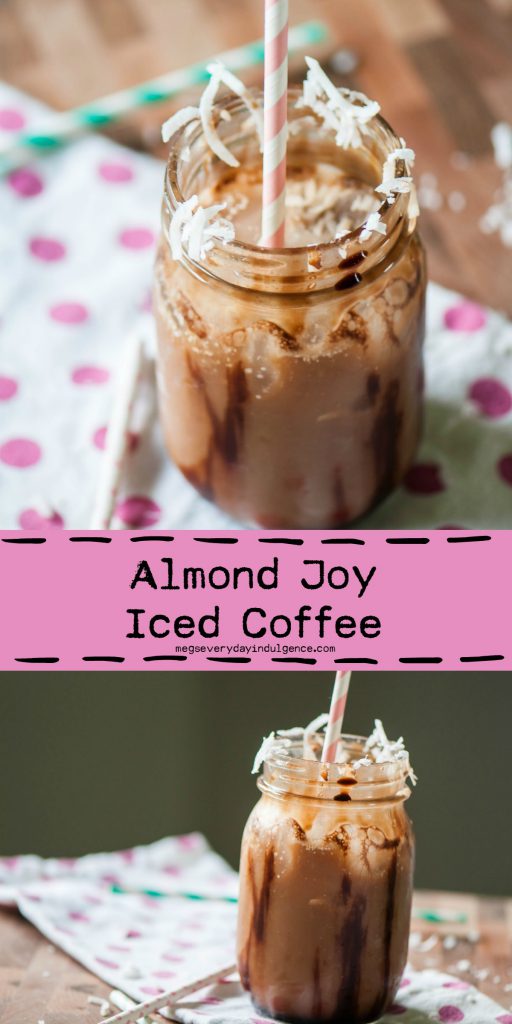 Almond Joy Iced Coffee