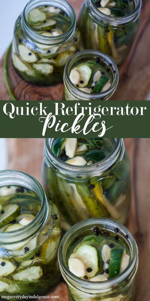 Quick Refrigerator Pickles