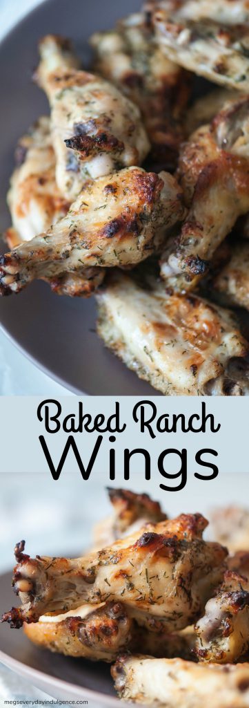 Baked Ranch Wings