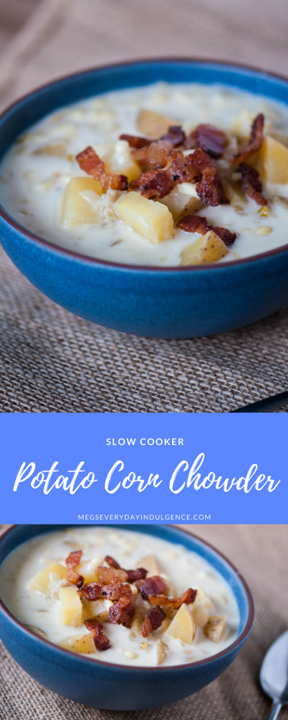 Slow Cooker Potato Corn Chowder