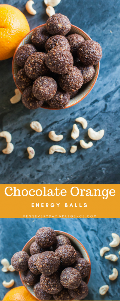 Chocolate Orange Energy Balls