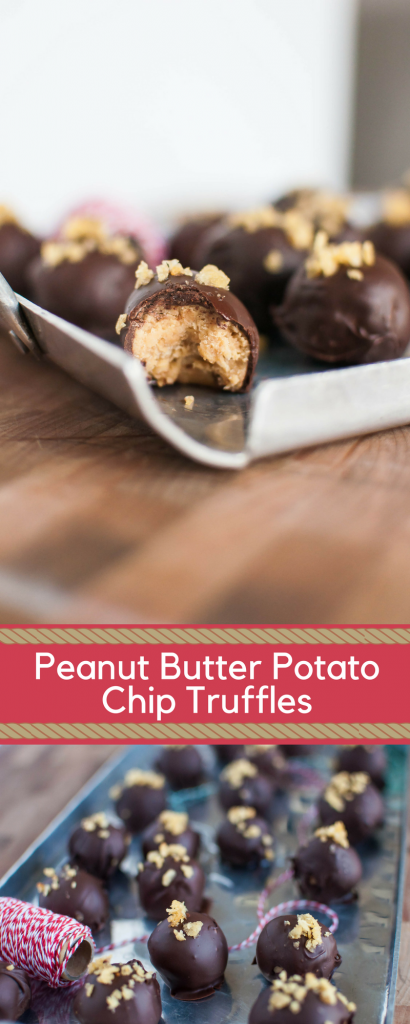 Peanut Butter Potato Chip Truffles