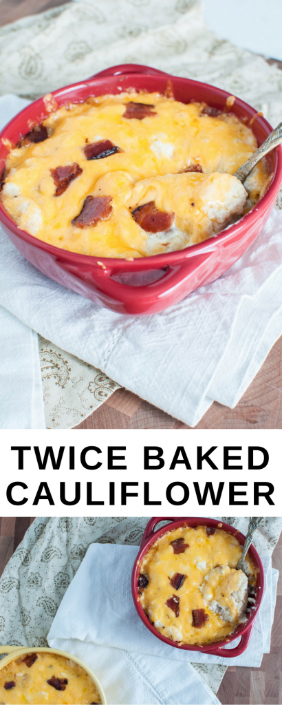 Twice Baked Cauliflower