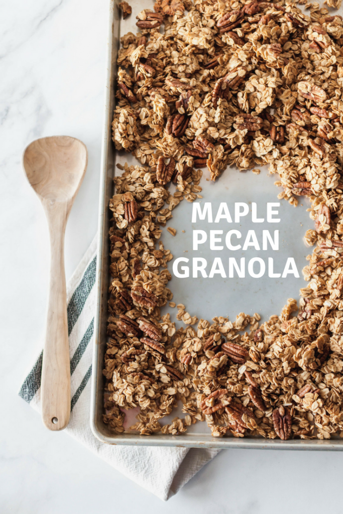 Maple Pecan Granola