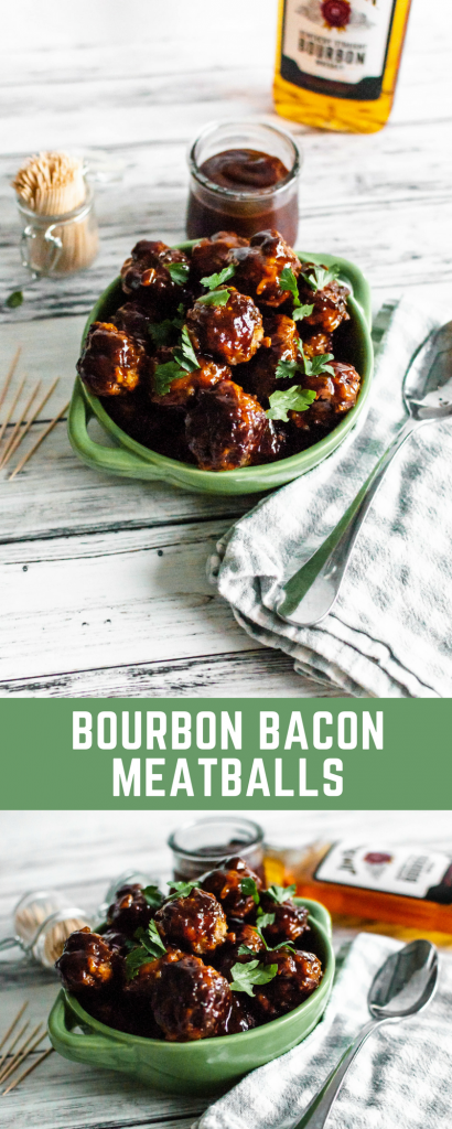 Bourbon Bacon Meatballs