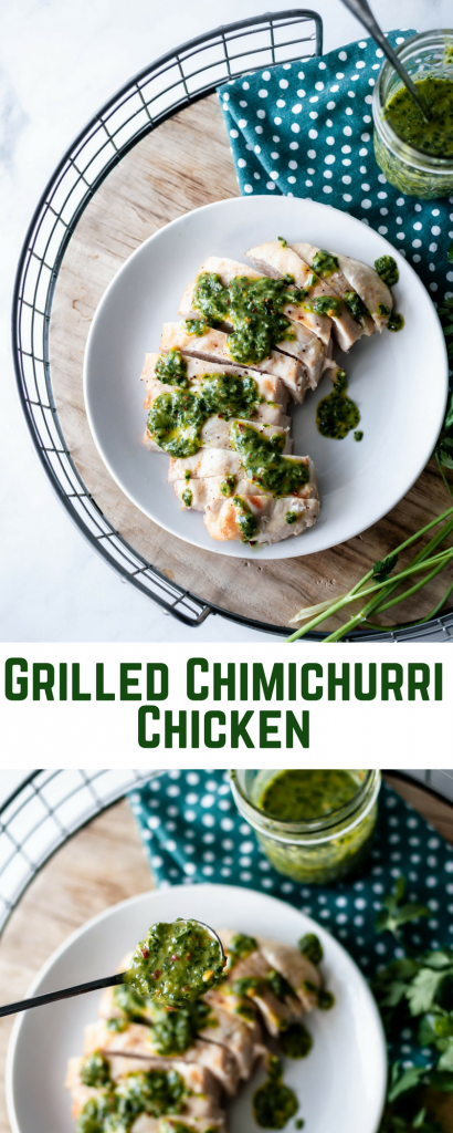 Grilled Chimichurri Chicken 