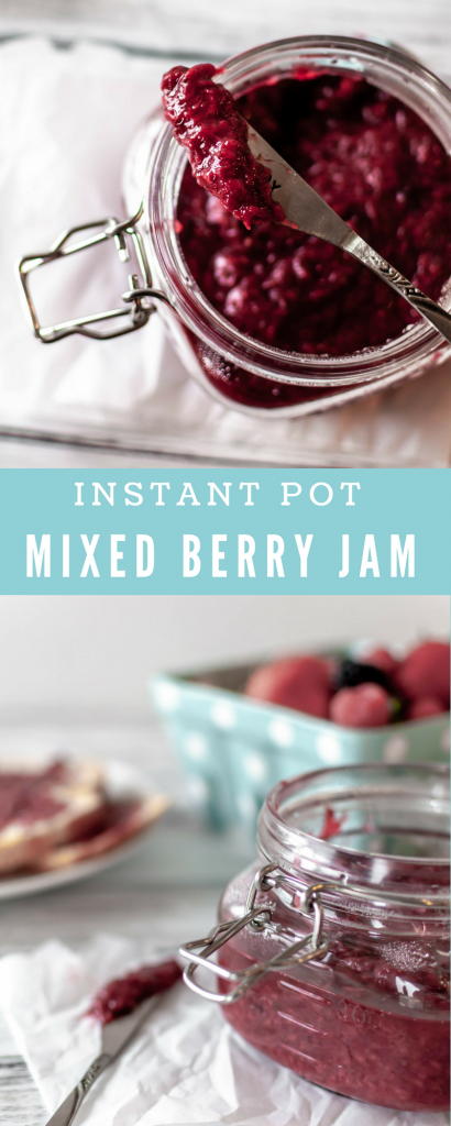 Instant Pot Mixed Berry Jam