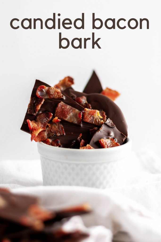 Candied Bacon Bark is a super simple, 4-ingredient treat that is perfect for the bacon lover in your life this Christmas. A fun, different addition to your Christmas baking list this year.