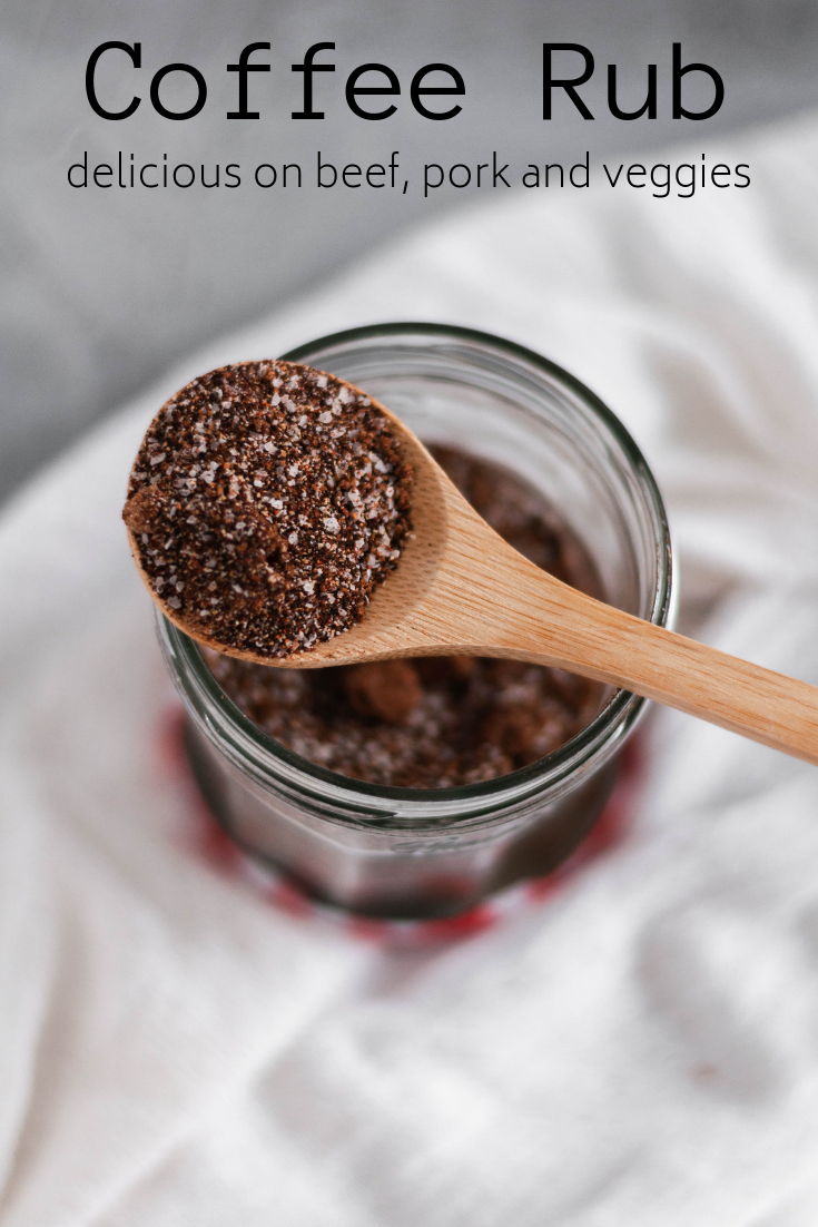 Ditch the store-bought spice blends and make your own at home. This homemade Coffee Rub adds incredible richness and flavor to beef, pork and veggies.