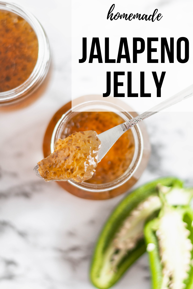 Homemade Jalapeno Jelly is easier than you would think and so delicious on all the things. Slather it on hot cornbread, a juicy burger or use it as a dip.