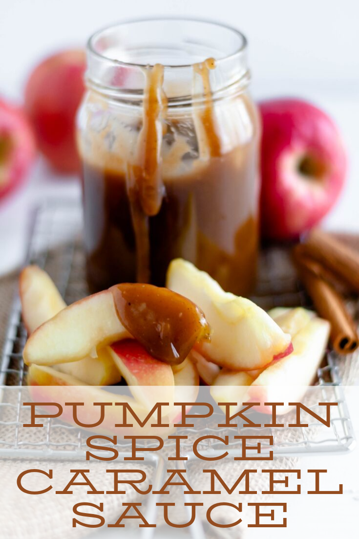 You need this Pumpkin Spice Caramel Sauce for all your fall desserts. Delicious on ice cream, drizzled over desserts or as a dip for your apples.