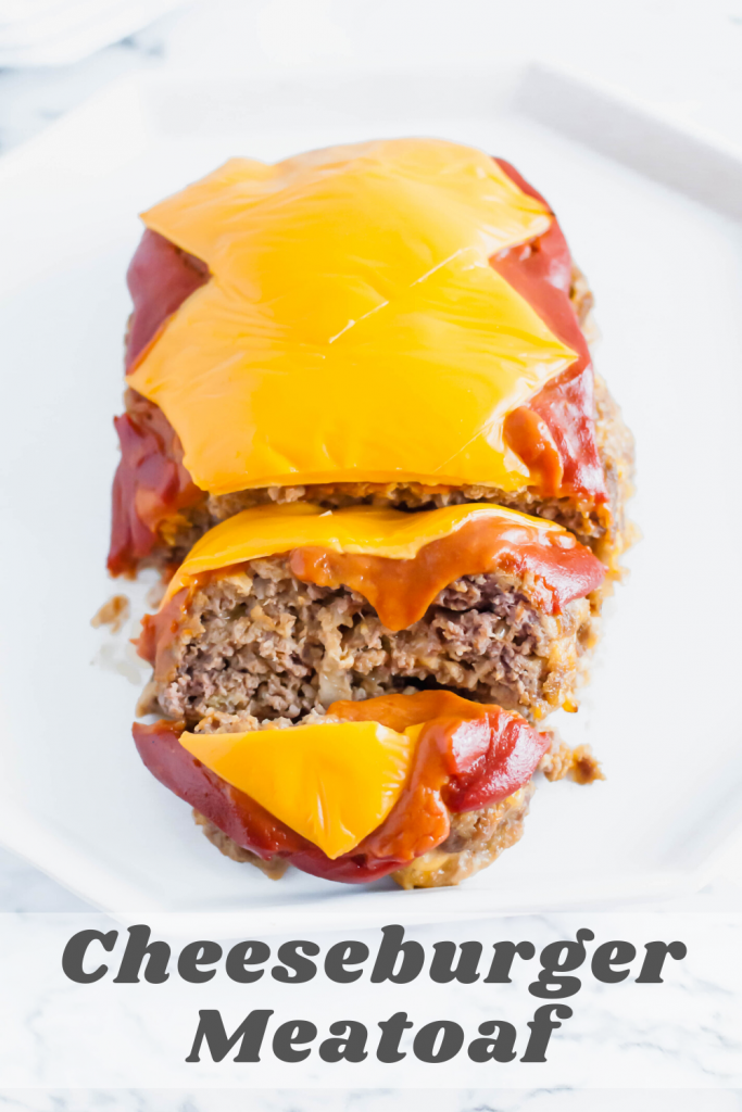 All the glorious flavors of a cheeseburger packed into an easy, weeknight friendly Cheeseburger Meatloaf. It's sure to become a family favorite.