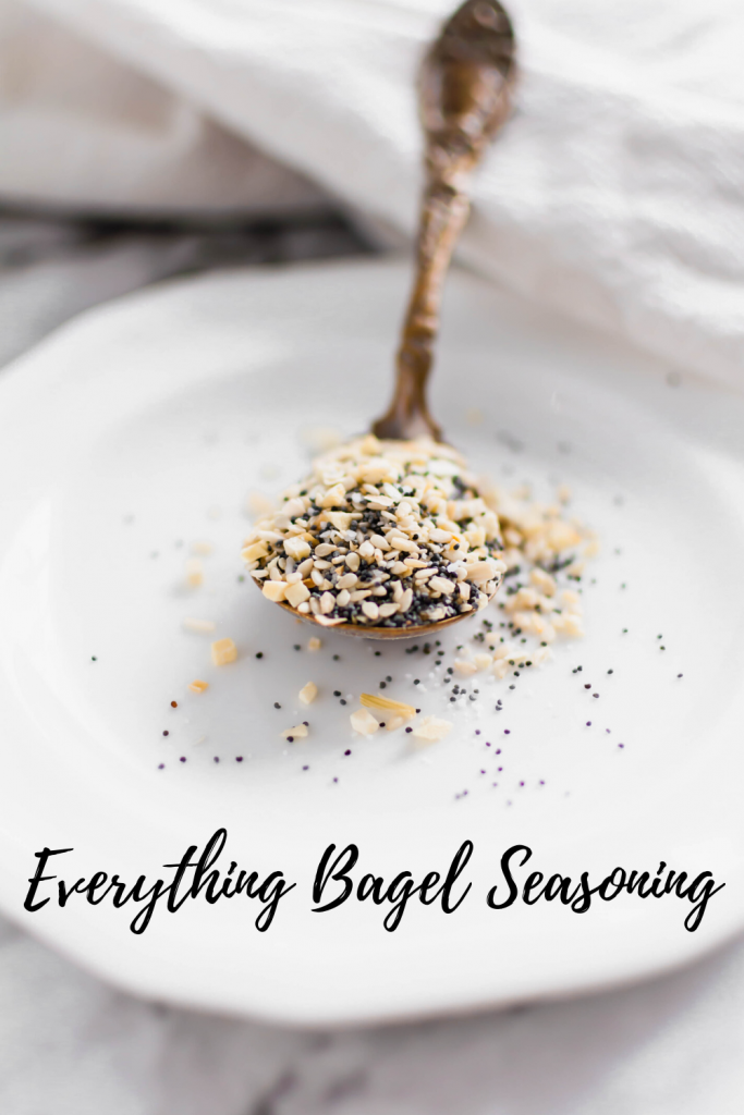 Skip the store-bought and make your own everything bagel seasoning at home. It's simple to make with just a handful of spices. Delicious on chicken, beef, pork, veggies, eggs and more.