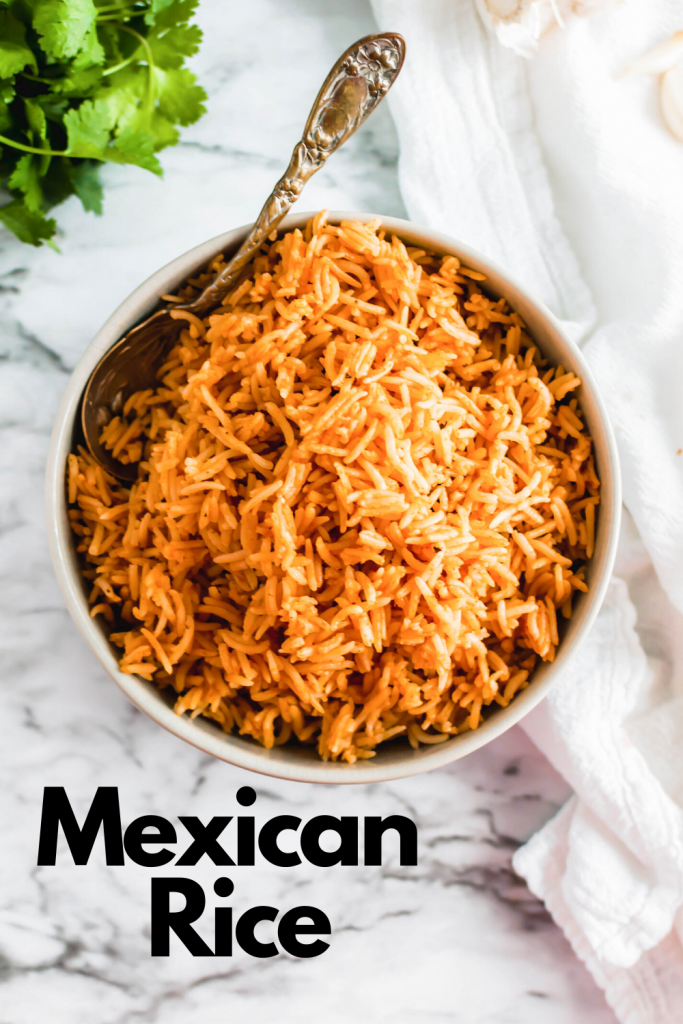 Make the best restaurant style Mexican Rice at home with just a few simple ingredients. It seriously tastes just like the real deal.