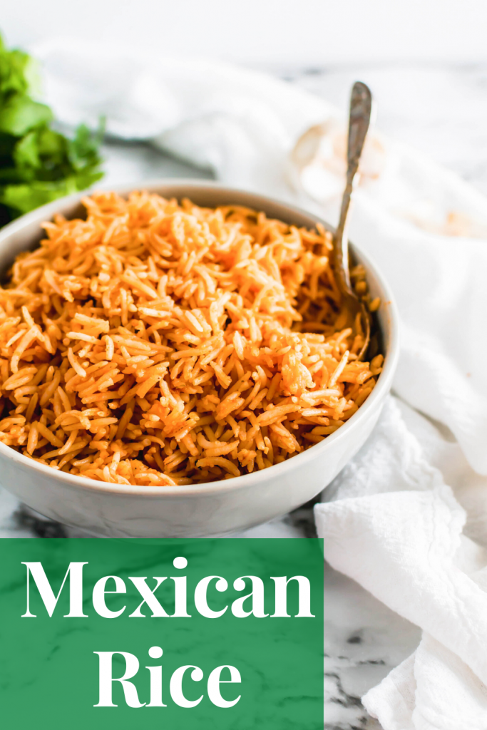 Make the best restaurant style Mexican Rice at home with just a few simple ingredients. It seriously tastes just like the real deal.