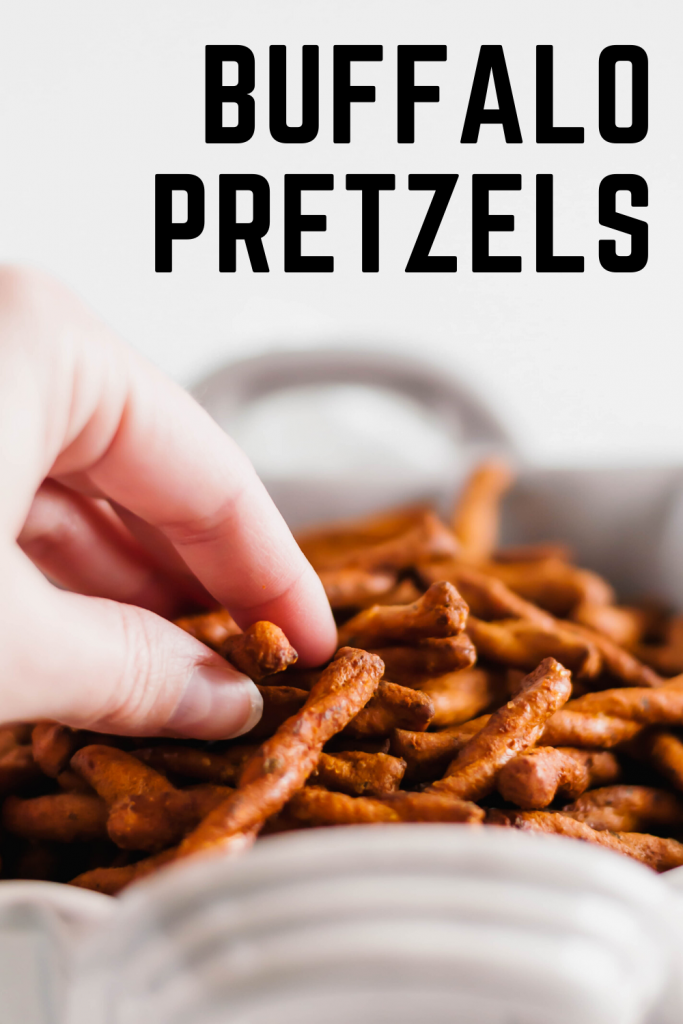 Snacks make everything better. Especially when they are spicy Buffalo Pretzels. They are easy to make and will have you addicted from the start.