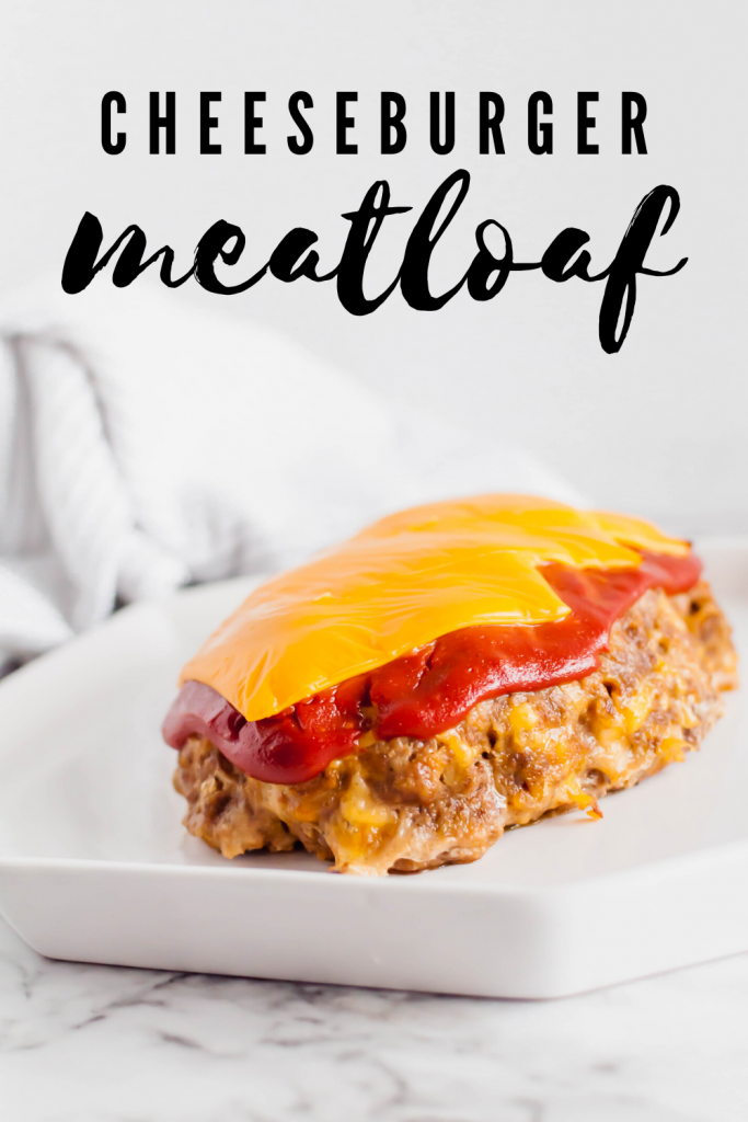 All the glorious flavors of a cheeseburger packed into an easy, weeknight friendly Cheeseburger Meatloaf. It's sure to become a family favorite.