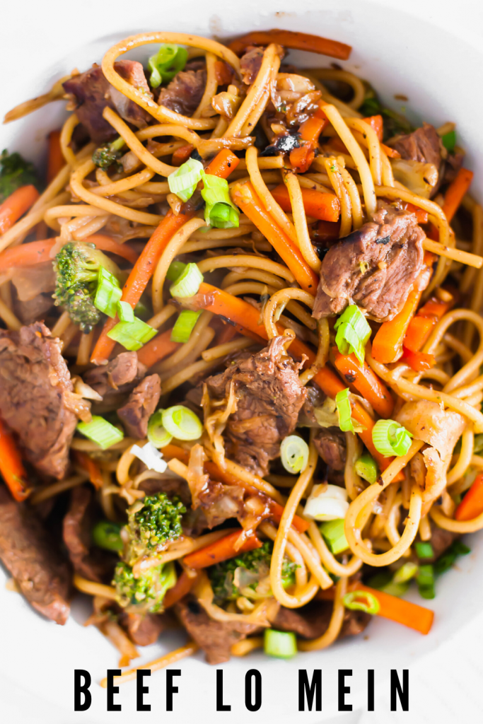 Making your own Beef Lo Mein at home is easier than you may think. A few classic Asian ingredients from the grocery store will result in better than takeout in just minutes at home.