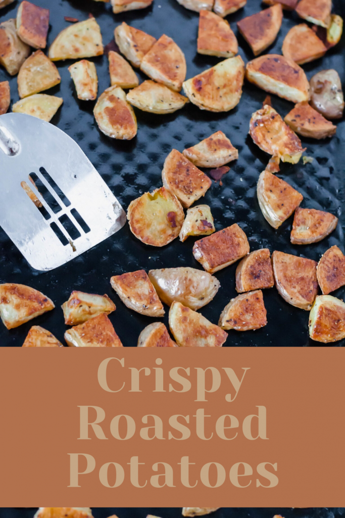 Get ready for the best potatoes around. These Crispy Roasted Potatoes are super easy to make and have the crunchiest exterior.