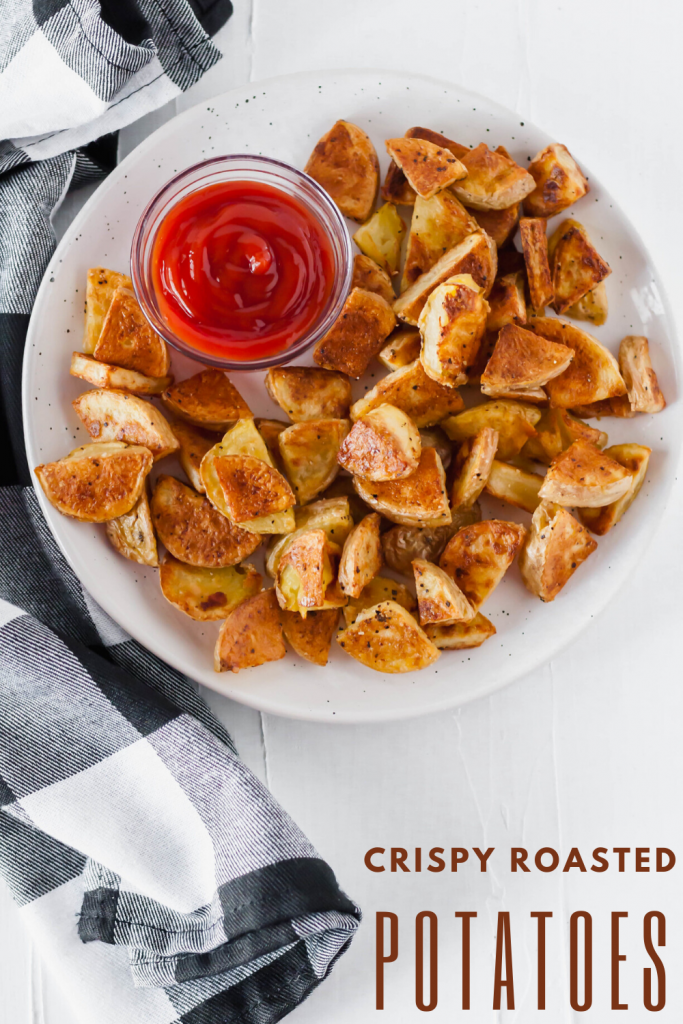 Get ready for the best potatoes around. These Crispy Roasted Potatoes are super easy to make and have the crunchiest exterior.