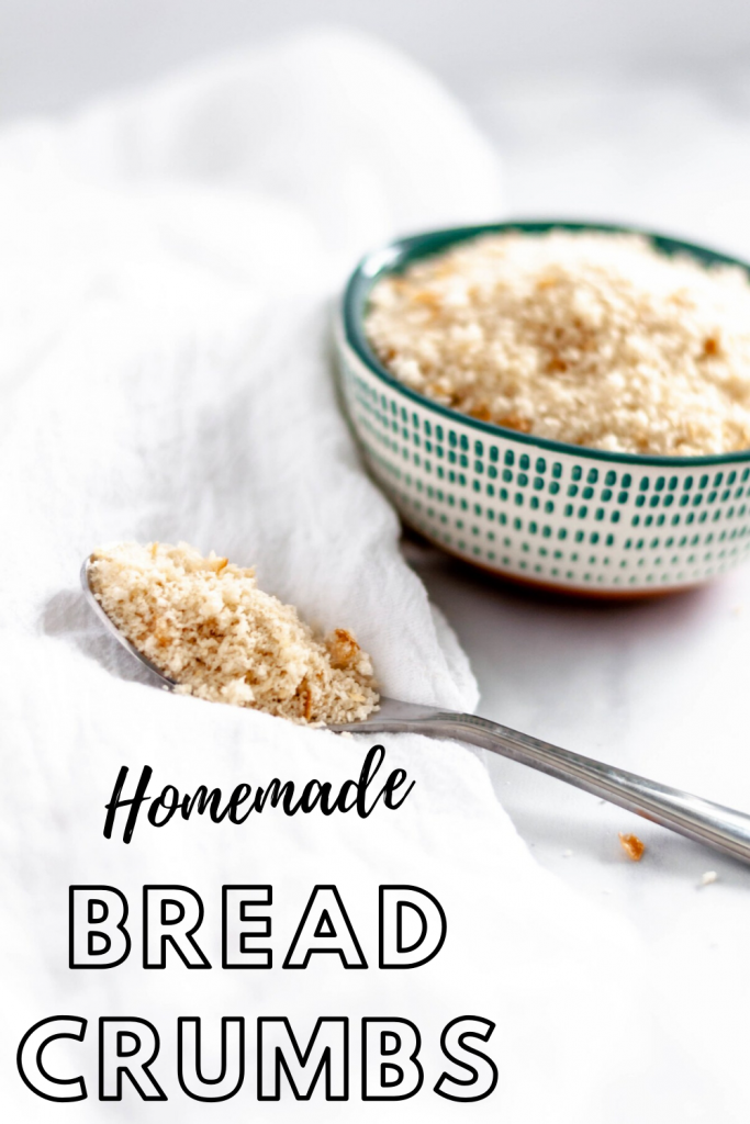 Don't throw away that stale bread in your cabinet. Instead, use it to make Homemade Bread Crumbs. They are super simple to make and can be used in all your favorite recipes.