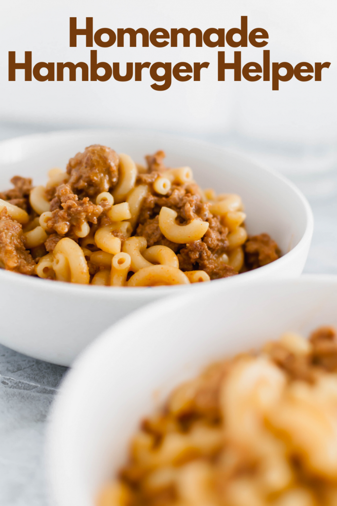 With just a few simple ingredients you can have Homemade Hamburger Helper. It's done in less than 30 minutes, making it the perfect weeknight meal.