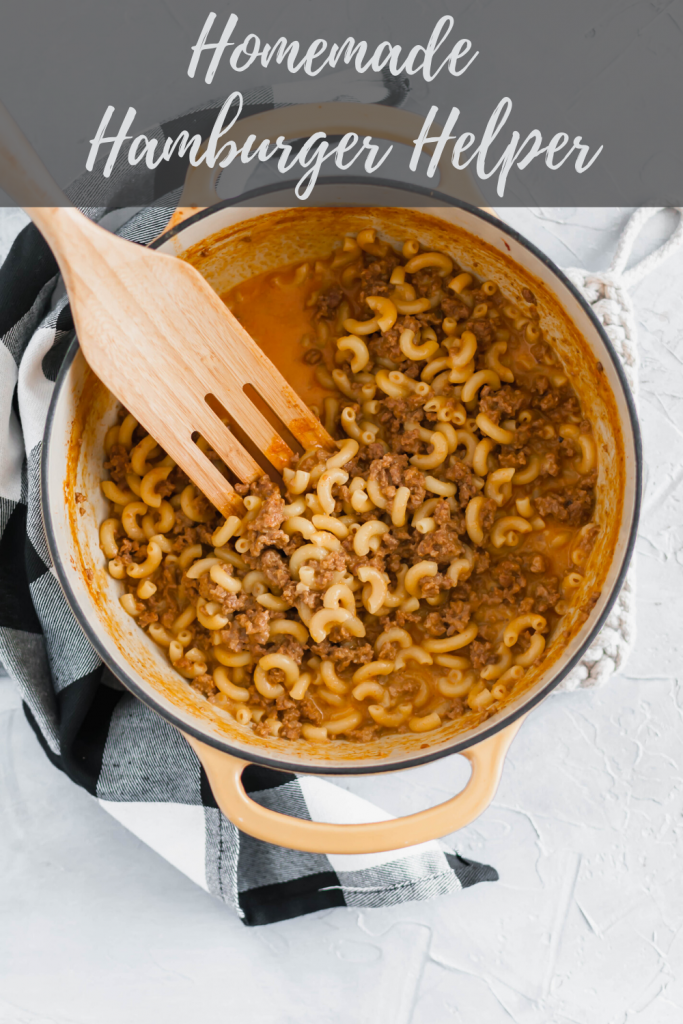 With just a few simple ingredients you can have Homemade Hamburger Helper. It's done in less than 30 minutes, making it the perfect weeknight meal.