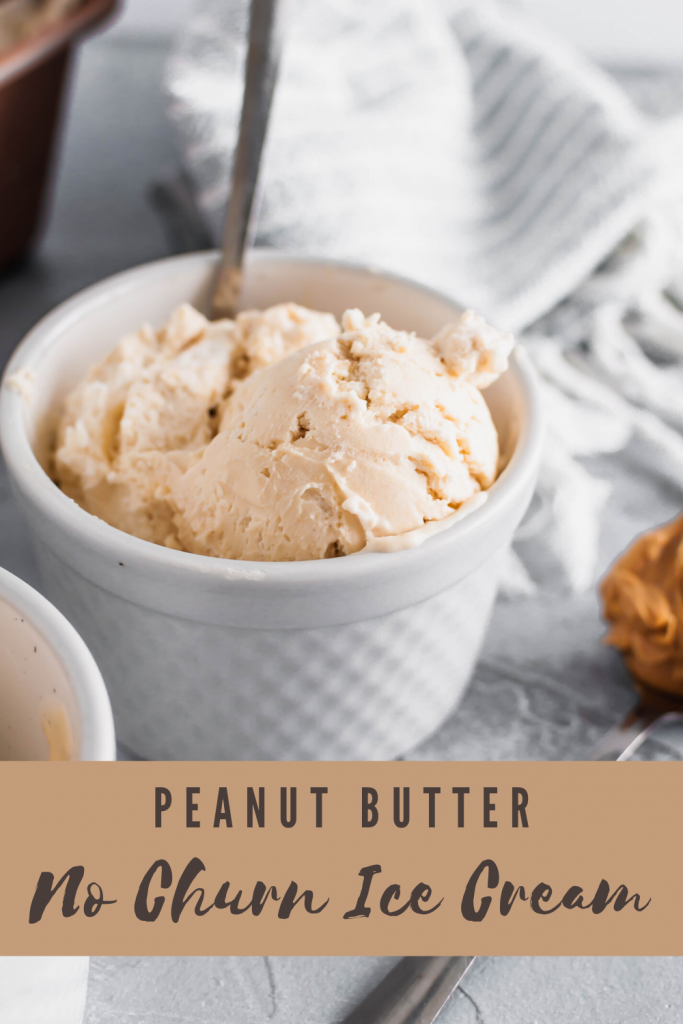 No ice cream maker? No problem! You can make this easy, incredibly rich Peanut Butter No Churn Ice Cream by hand with just 4 ingredients.