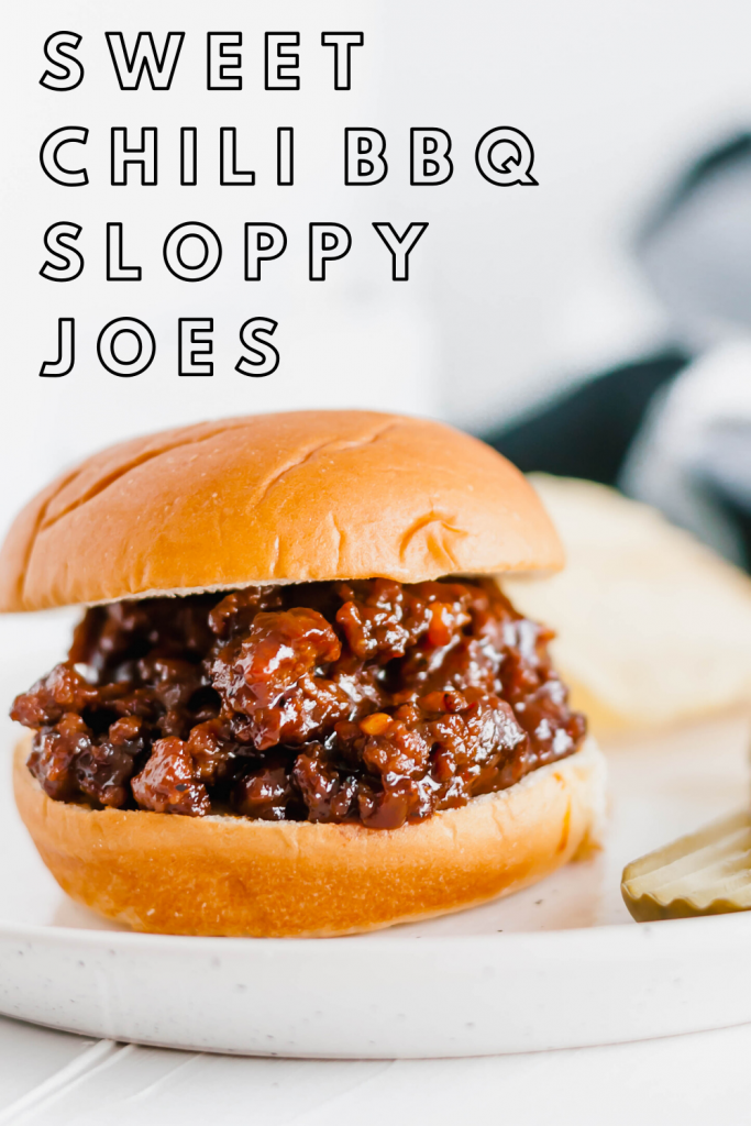 Sweet Chili BBQ Sloppy Joes are the perfect easy dinner any night of the week. They are packed full of flavor and done in 30 minutes.