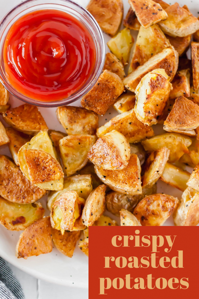 Get ready for the best potatoes around. These Crispy Roasted Potatoes are super easy to make and have the crunchiest exterior.