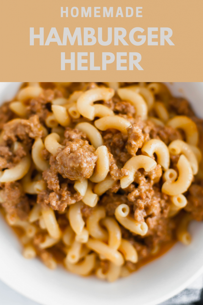 With just a few simple ingredients you can have Homemade Hamburger Helper. It's done in less than 30 minutes, making it the perfect weeknight meal.