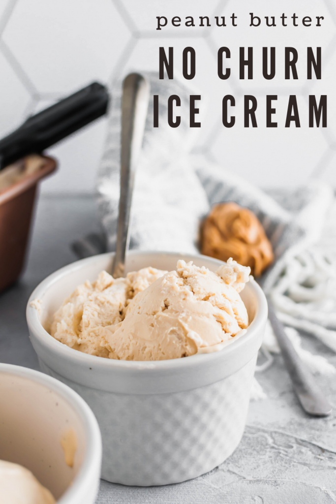 No ice cream maker? No problem! You can make this easy, incredibly rich Peanut Butter No Churn Ice Cream by hand with just 4 ingredients.