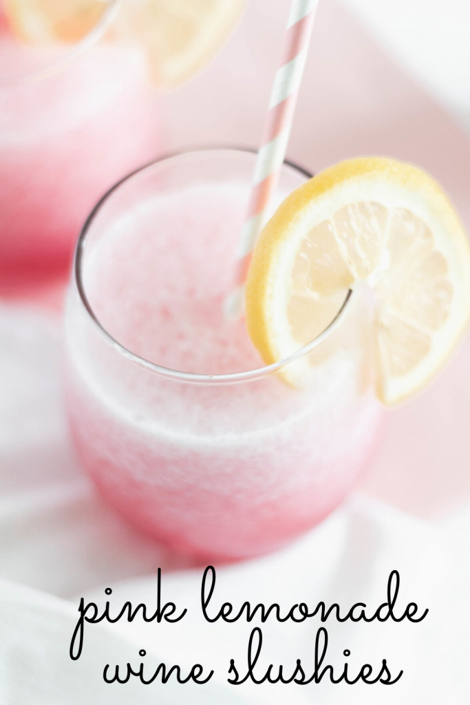 Whip up a batch of Pink Lemonade Wine Slushies for your next girls night or outdoor barbecue. So zippy and refreshing on hot summer days and nights.