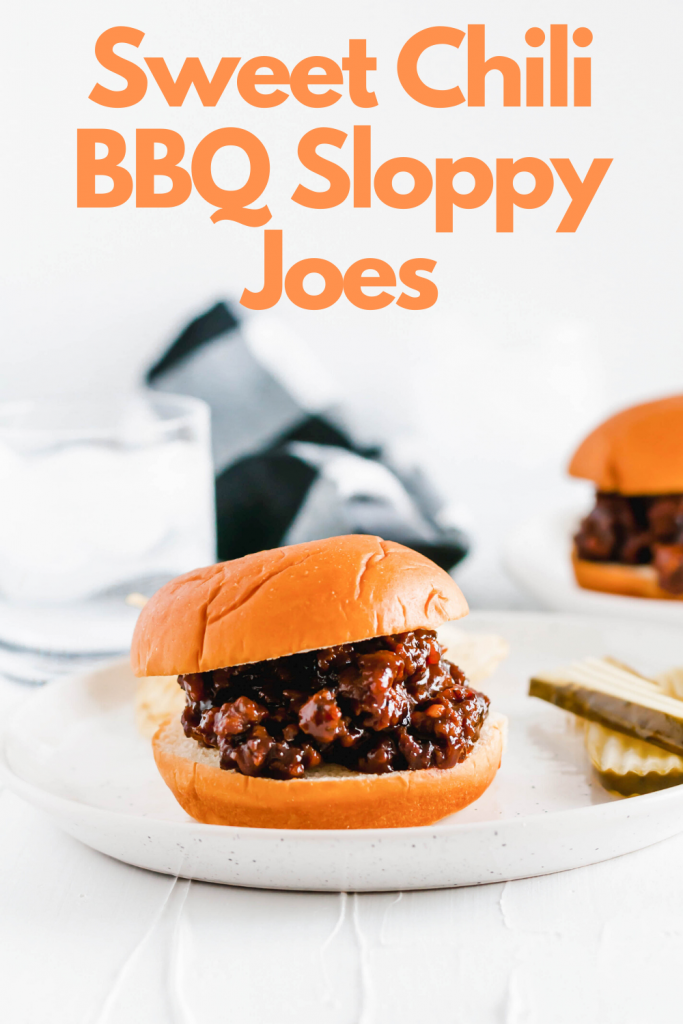 Sweet Chili BBQ Sloppy Joes are the perfect easy dinner any night of the week. They are packed full of flavor and done in 30 minutes.