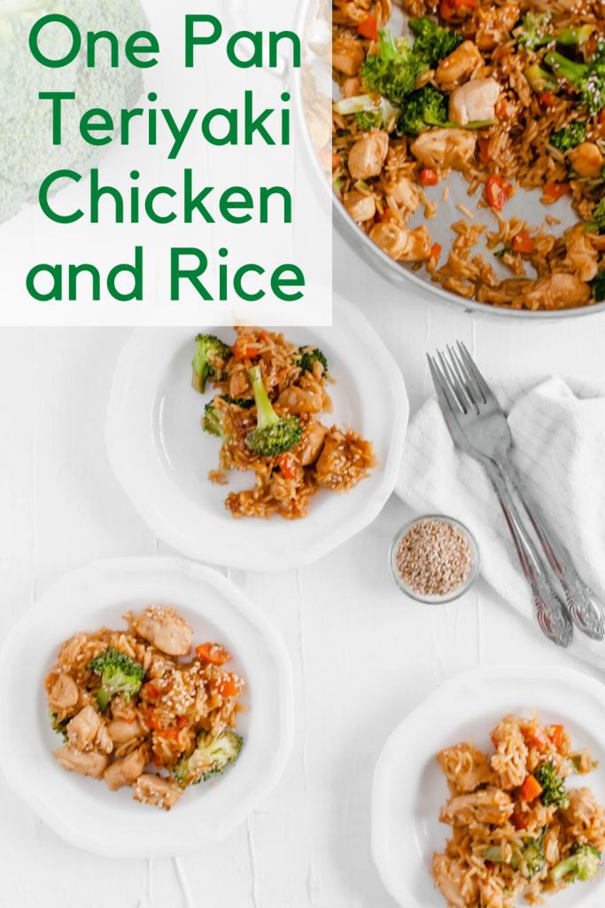 Need another simple, flavorful 30 minute meal to add to your go-to list? This One Pan Teriyaki Chicken and Rice is packed full of flavor and so easy to make.