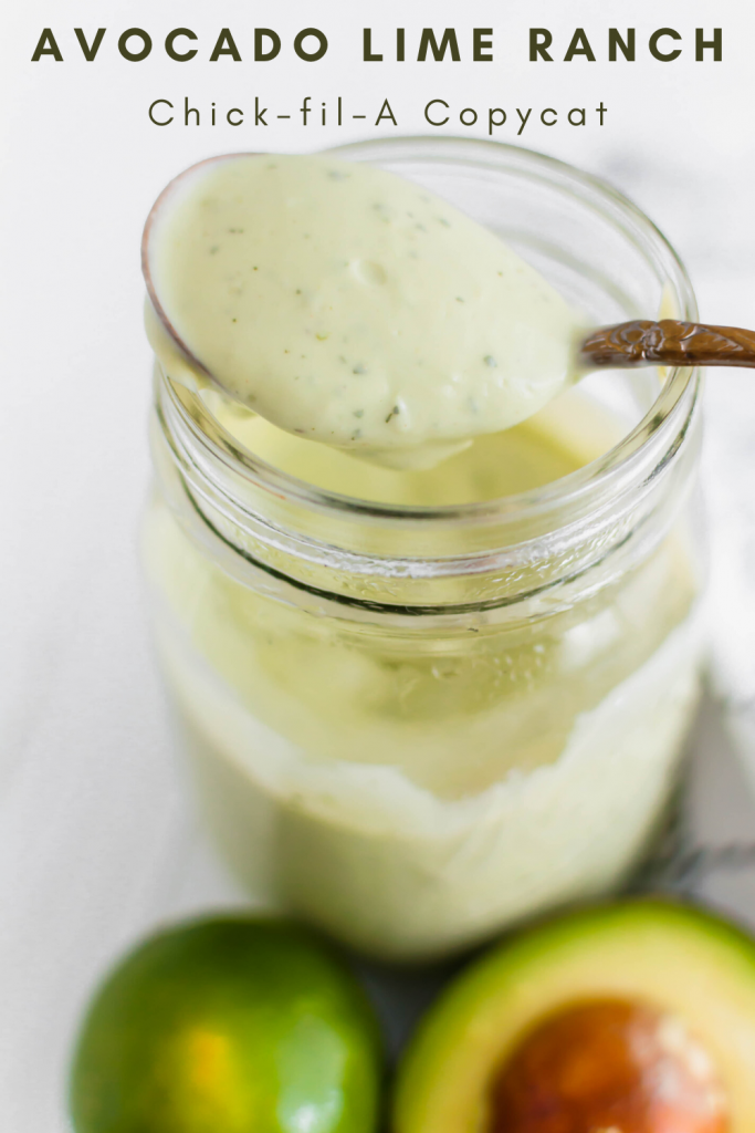 s Copycat Chick-fil-A Avocado Lime Ranch tastes just like the real deal. It's simple to make with a small handful of ingredients that are easy to pick up from the store. Bright, fresh and totally delicious on all your summer salads.