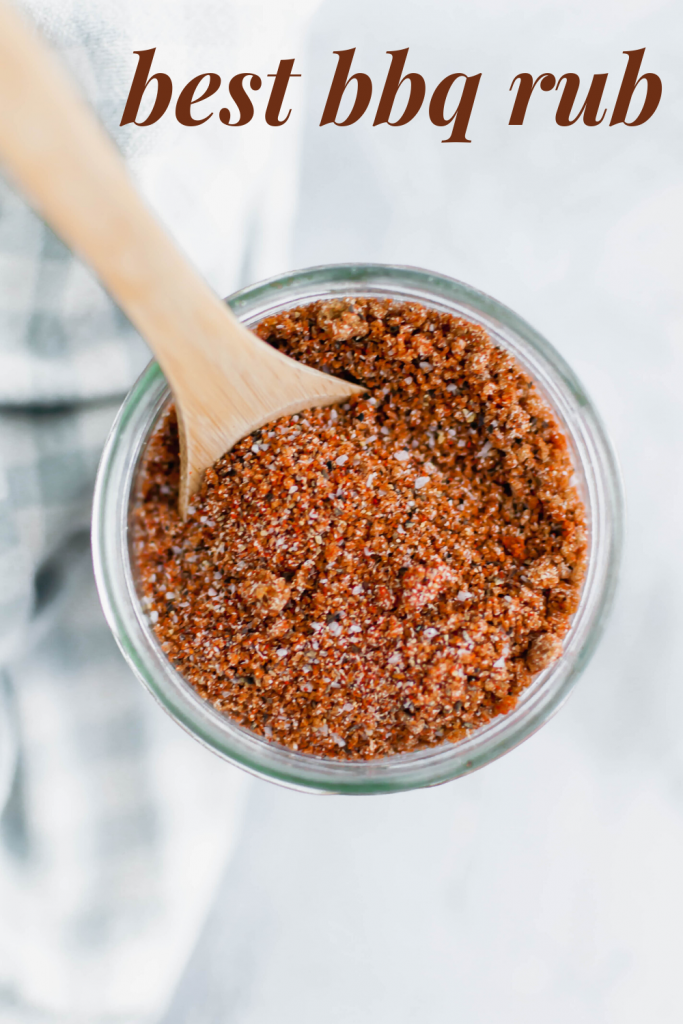 Keep a big batch of the Best BBQ Rub in your pantry for all your barbecuing this summer. All you need are pantry staples to whip up this sweet and spicy rub.