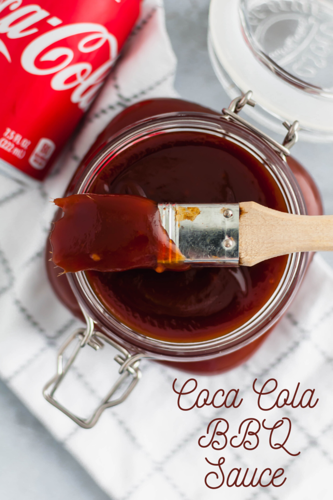 This Coca Cola BBQ Sauce is simple to make and packed with sweet and tangy flavors. Perfect for all your summer grilling.