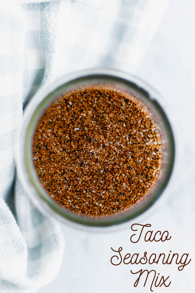 It is so easy to make your own Taco Seasoning Mix at home with simple, common spices. You can control the salt and spice level too.