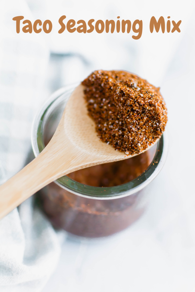 It is so easy to make your own Taco Seasoning Mix at home with simple, common spices. You can control the salt and spice level too.