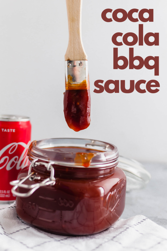 This Coca Cola BBQ Sauce is simple to make and packed with sweet and tangy flavors. Perfect for all your summer grilling.