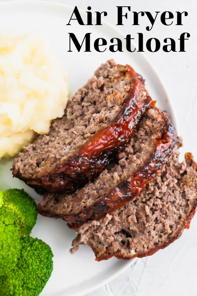 Crispy on the outside and juicy on the inside, this Air Fryer Meatloaf is simple and quick enough for a weeknight meal. Slathered with a delicious glaze to put it over the top.